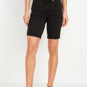 Old Navy High-Waisted OG Jean Shorts! 9” inseam! Size 12! Never worn!